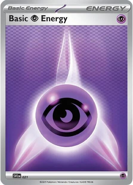 Basic Psychic Energy - 021 (021) [SVE: Scarlet & Violet Energies]