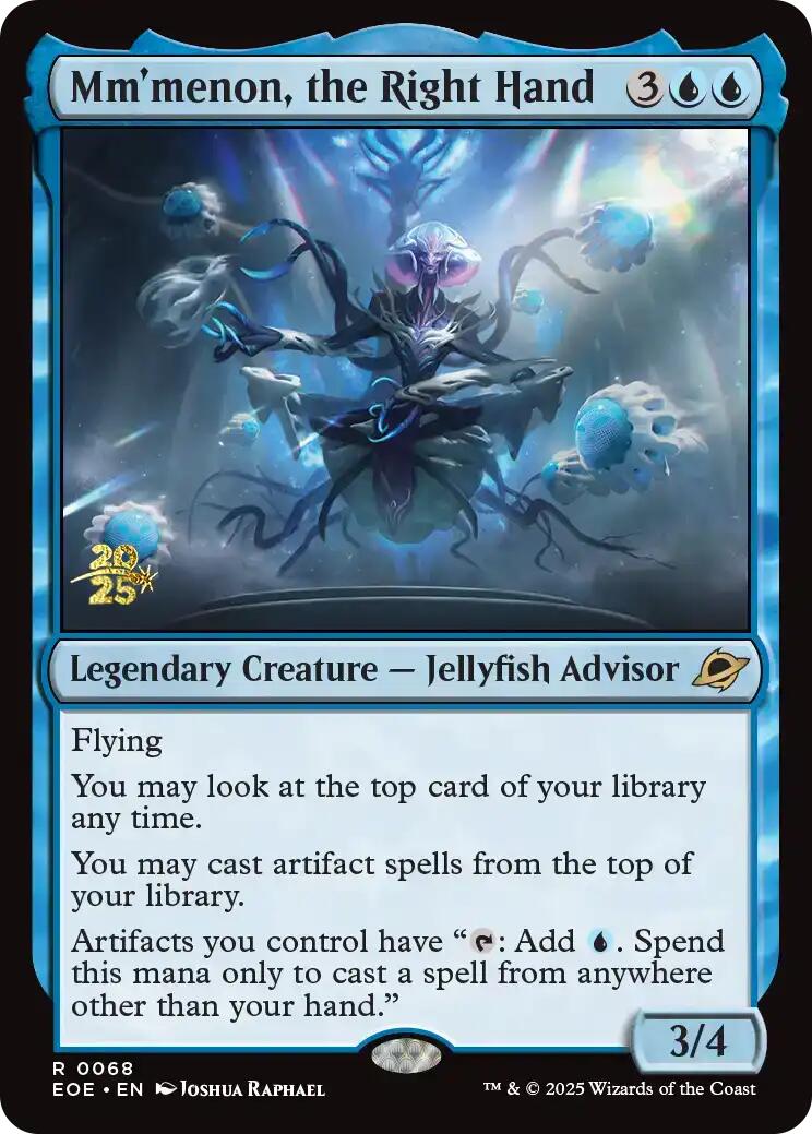 Mm'menon, the Right Hand (68) [Prerelease Cards]