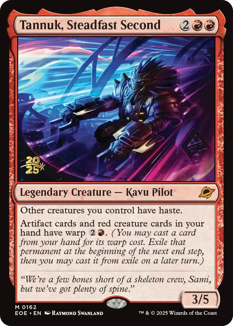 Tannuk, Steadfast Second (162) [Prerelease Cards]