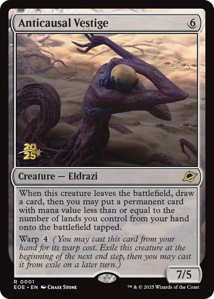 Anticausal Vestige (1) [Prerelease Cards]
