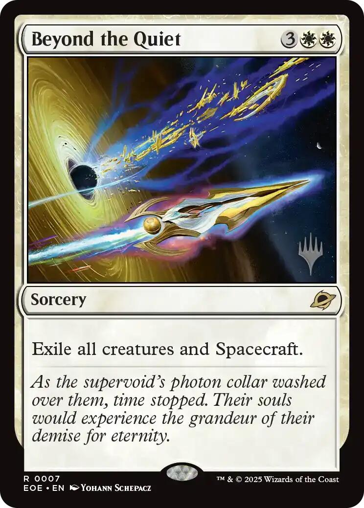 Beyond the Quiet [Edge of Eternities Promo Pack]