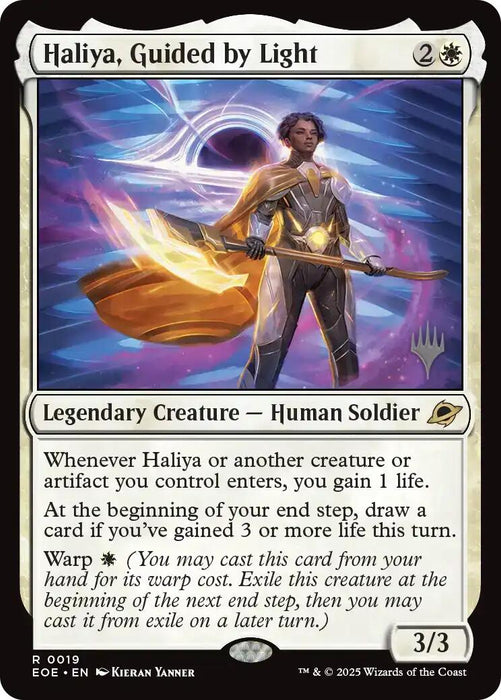 Haliya, Guided by Light [Edge of Eternities Promo Pack]