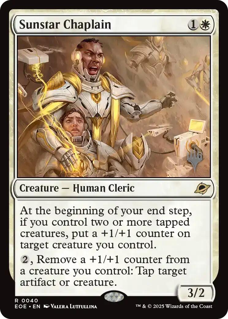 Sunstar Chaplain [Edge of Eternities Promo Pack]