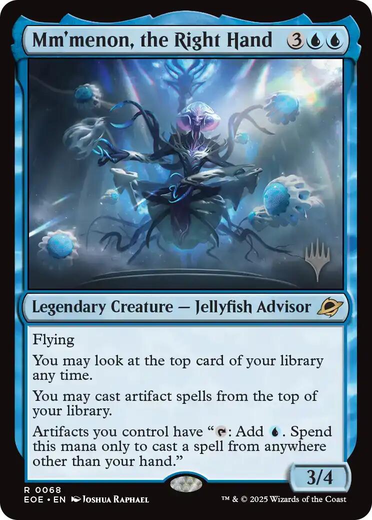 Mm'menon, the Right Hand (68) [Promo Pack: Edge of Eternities]