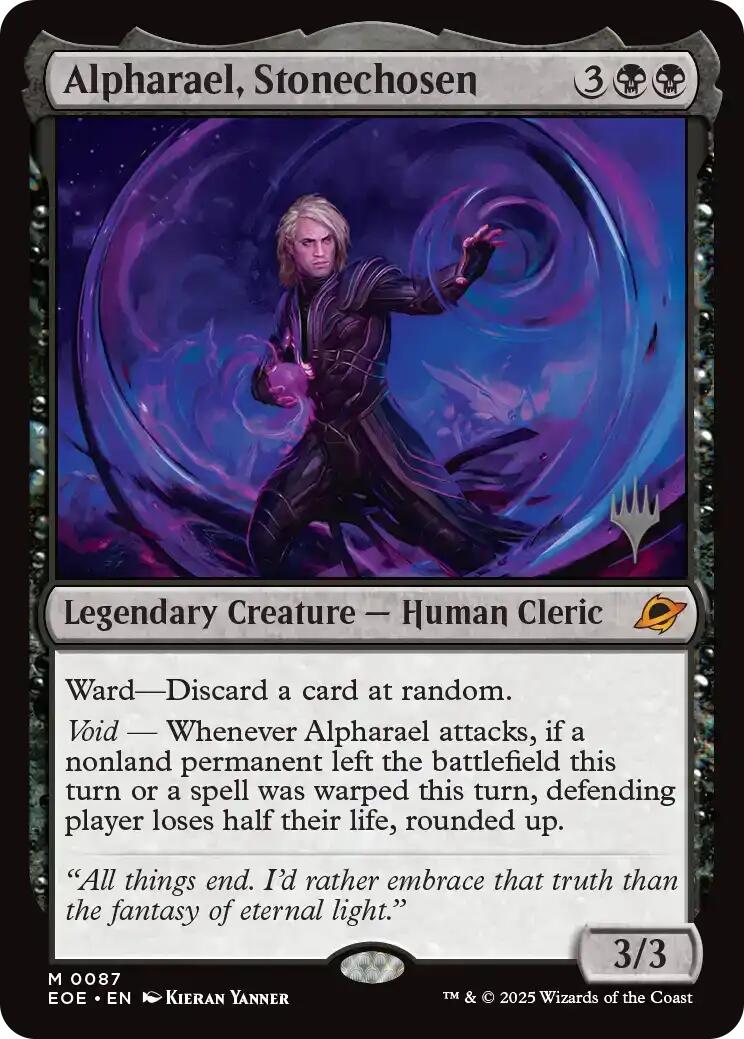 Alpharael, Stonechosen (87) [Promo Pack: Edge of Eternities]