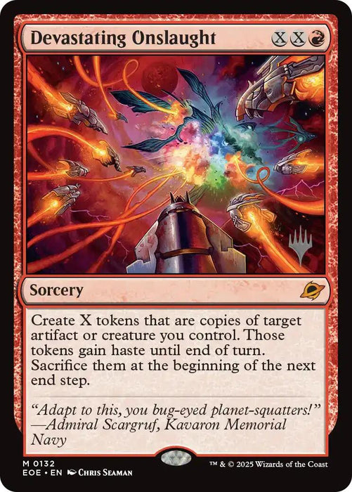 Devastating Onslaught [Edge of Eternities Promo Pack]