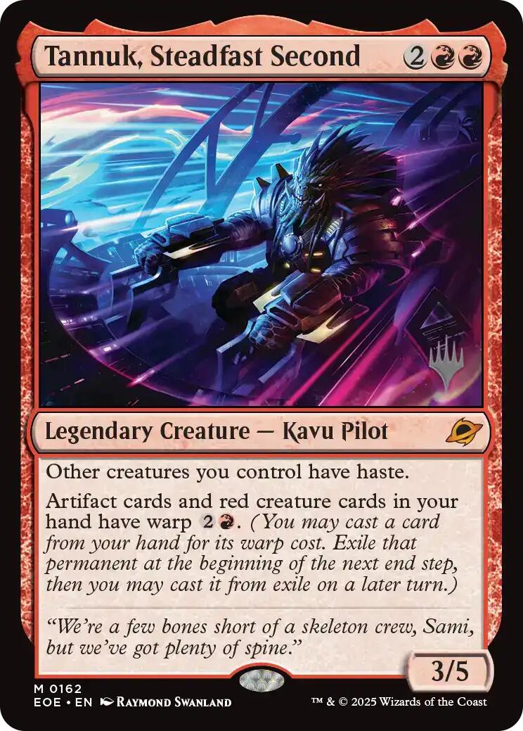 Tannuk, Steadfast Second (162) [Promo Pack: Edge of Eternities]