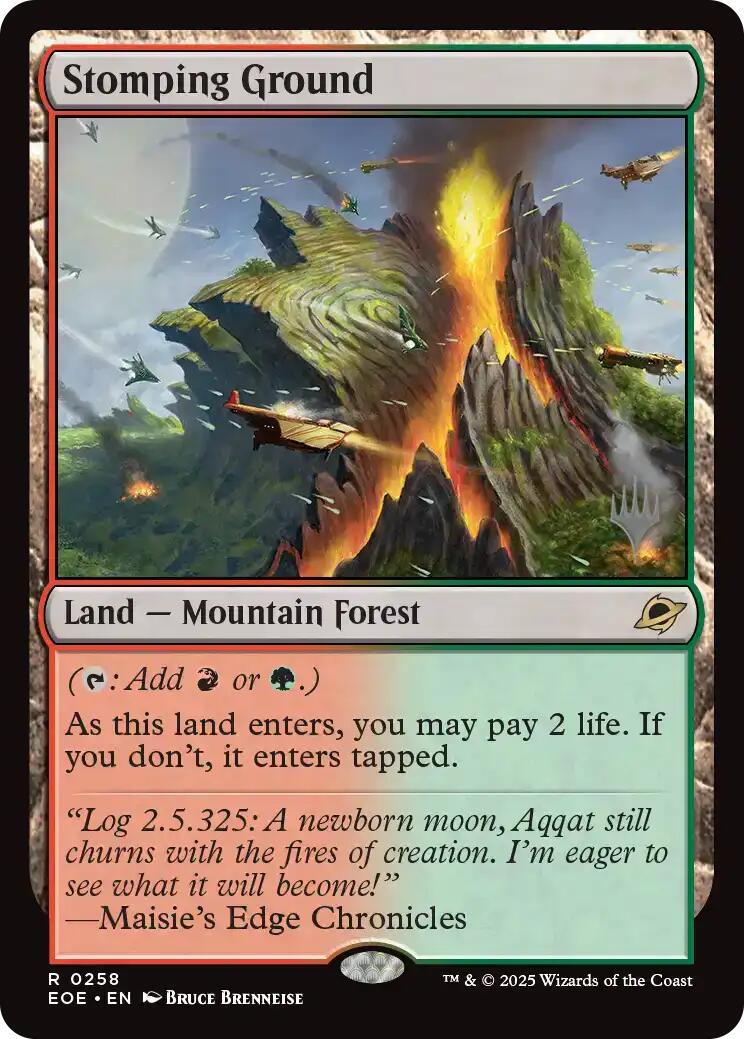 Stomping Ground (258) [Promo Pack: Edge of Eternities]