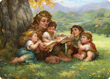 Samwise Gamgee Art Card (19/81) (19) [Art Series: Universes Beyond: The Lord of the Rings: Tales of Middle-earth]