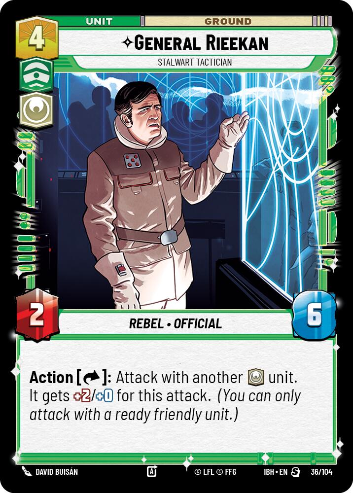 General Rieekan - Stalwart Tactician (36/104) (36/104) [Intro Battle: Hoth]