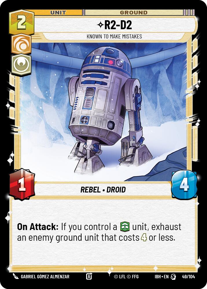 R2-D2 - Known to Make Mistakes (49/104) (49/104) [Intro Battle: Hoth]