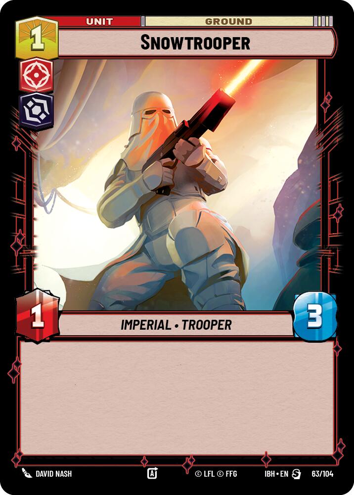 Snowtrooper (63/104) [Intro Battle: Hoth]