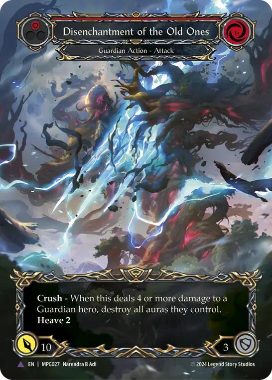 Disenchantment of the Old Ones (Marvel) (MPG027) [Mastery Pack Guardian]