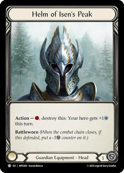 Helm of Isen's Peak [MPG005] (Mastery Pack Guardian)