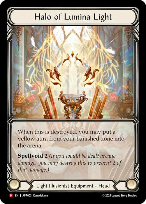 Halo of Lumina Light [APR003] (Armory Deck: Legends Prism)  Cold Foil
