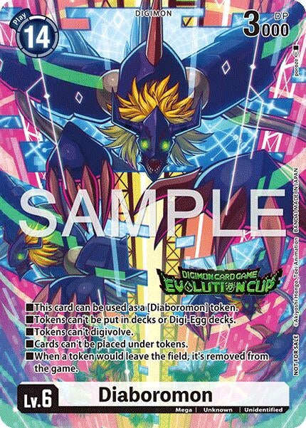 Image for Diaboromon Token (Evolution Cup 2025 Vol. 2) [Digimon Promotion Cards] - Digimon Card Game