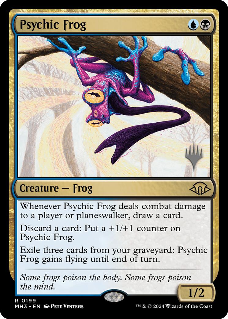 Psychic Frog (199) [Promo Pack: Edge of Eternities]