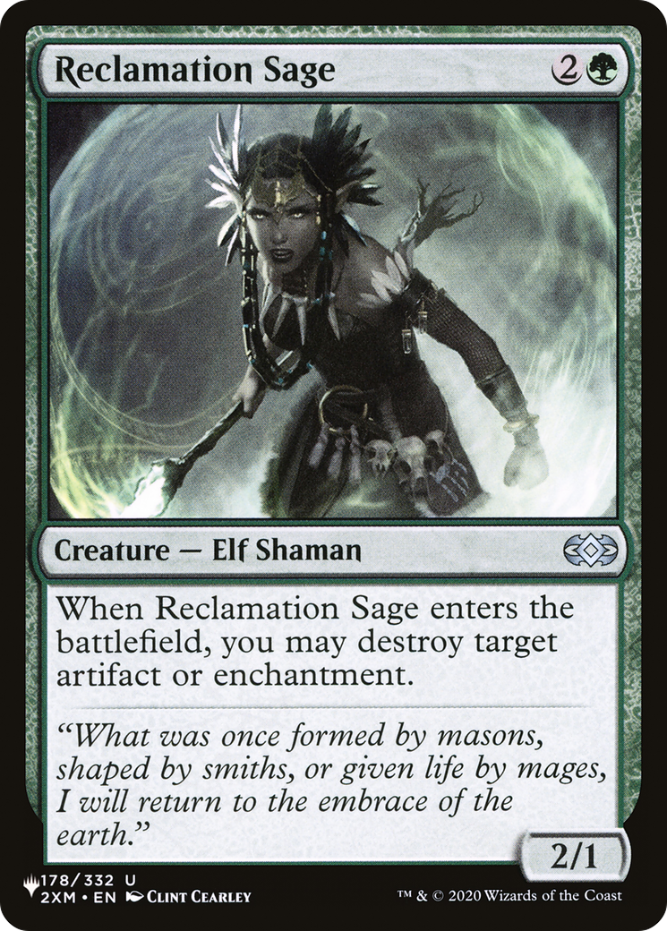 Reclamation Sage (2XM) (178/332) [The List Reprints]