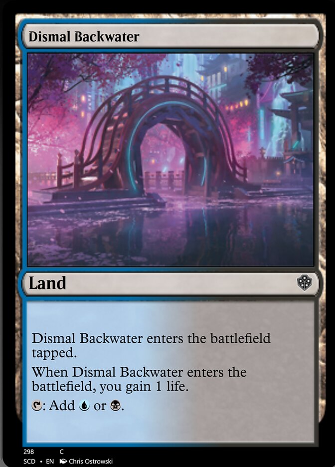 Dismal Backwater (298) [Starter Commander Decks]