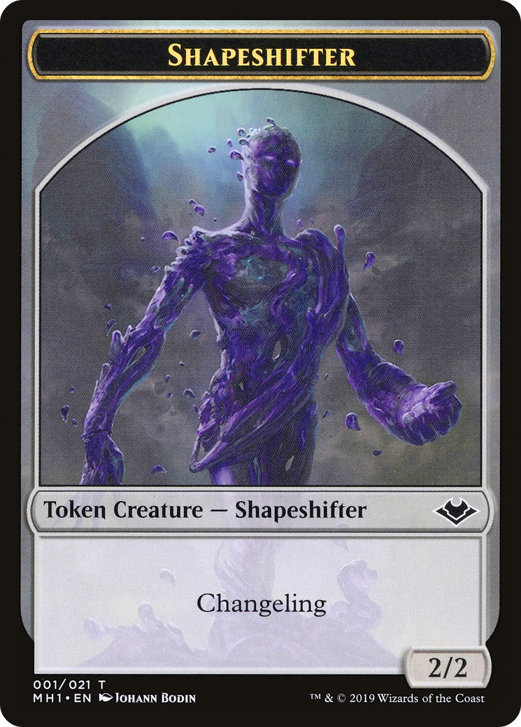 Shapeshifter // Spider Double-Sided Token (1 // 14) [Modern Horizons]