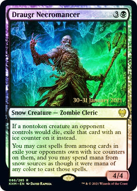 Draugr Necromancer (86) [Prerelease Cards]