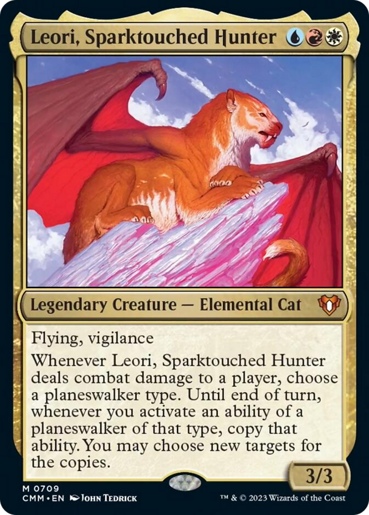 Leori, Sparktouched Hunter (709) [Commander Masters]