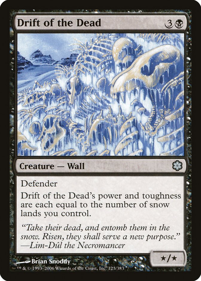 Drift of the Dead (123) [Coldsnap Theme Deck Reprints]
