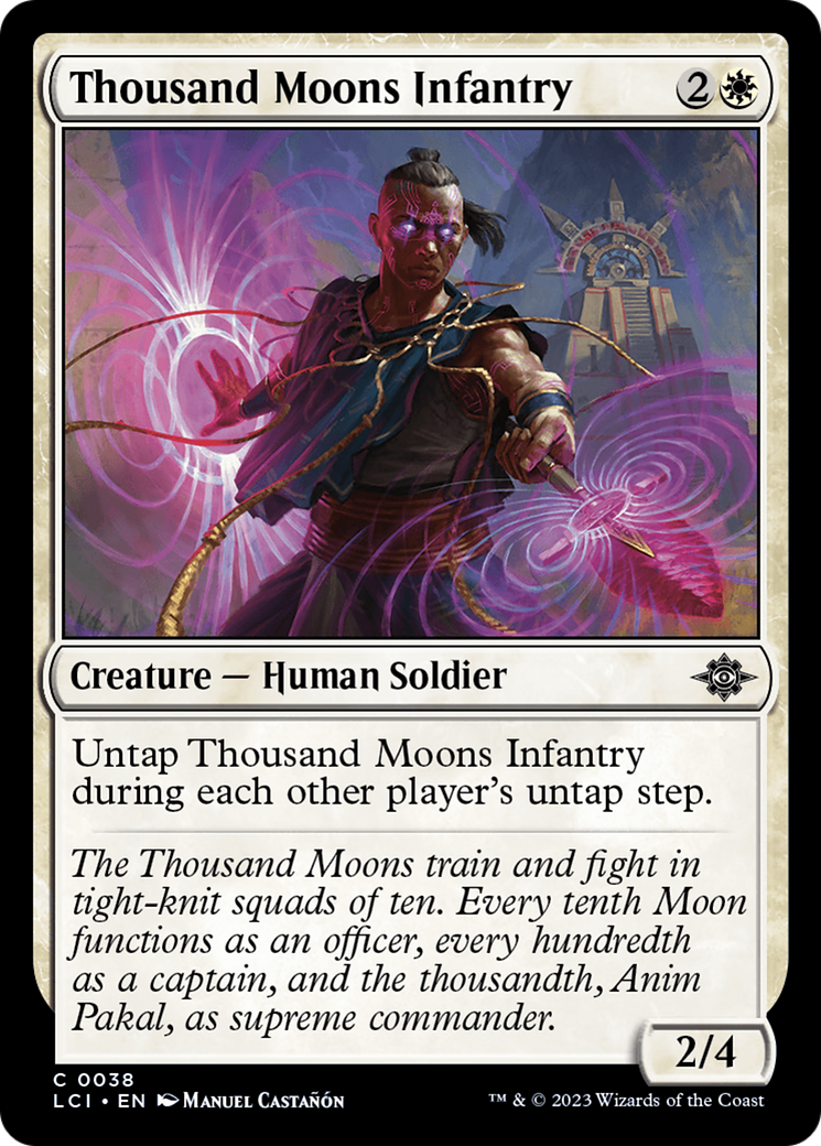 Thousand Moons Infantry (38) [The Lost Caverns of Ixalan]