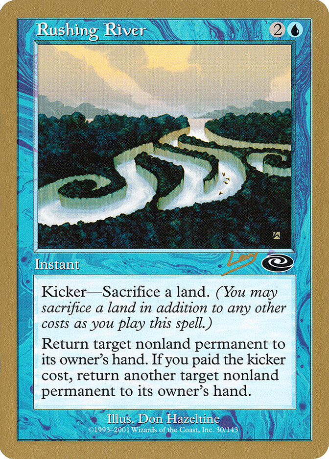 Rushing River - 2002 Raphael Levy (PLS) [World Championship Decks]