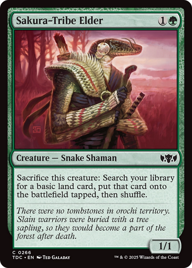 Sakura-Tribe Elder (266) [Commander: Tarkir: Dragonstorm]
