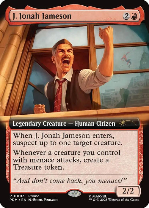 Image for J. Jonah Jameson (Extended Art) (3) - Magic: The Gathering