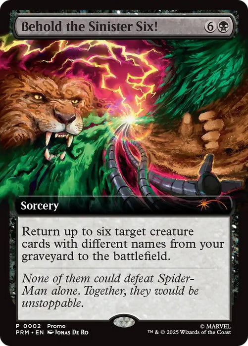 Image for Behold the Sinister Six! (2) - Magic: The Gathering