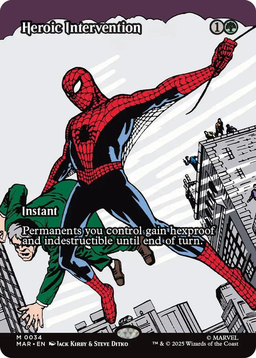 Heroic Intervention (Borderless) [Marvel's Spider-Man: Eternal-Legal]