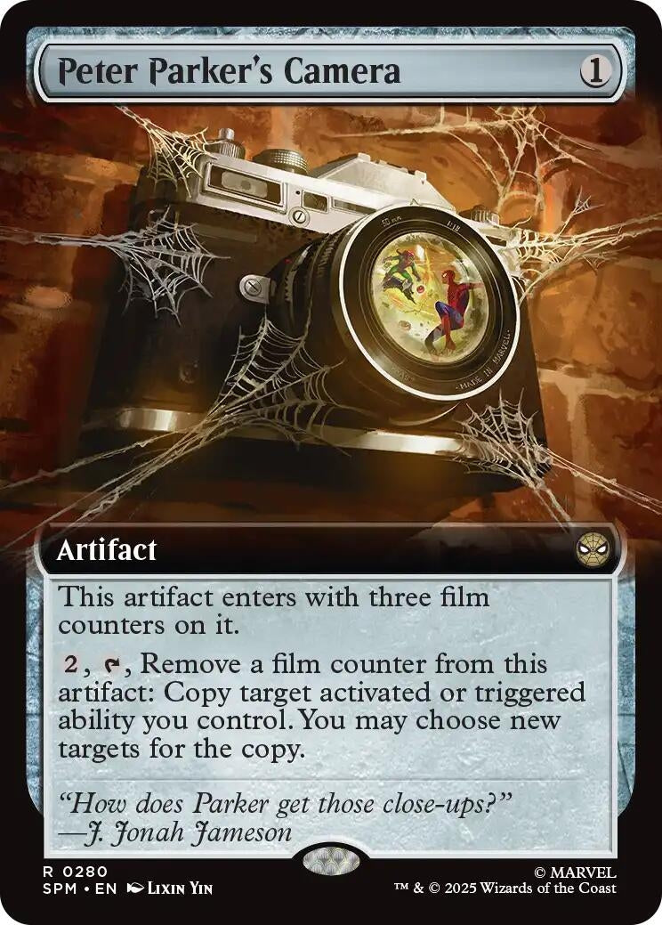 Peter Parker's Camera (Extended Art) (280) [Marvel's Spider-Man]
