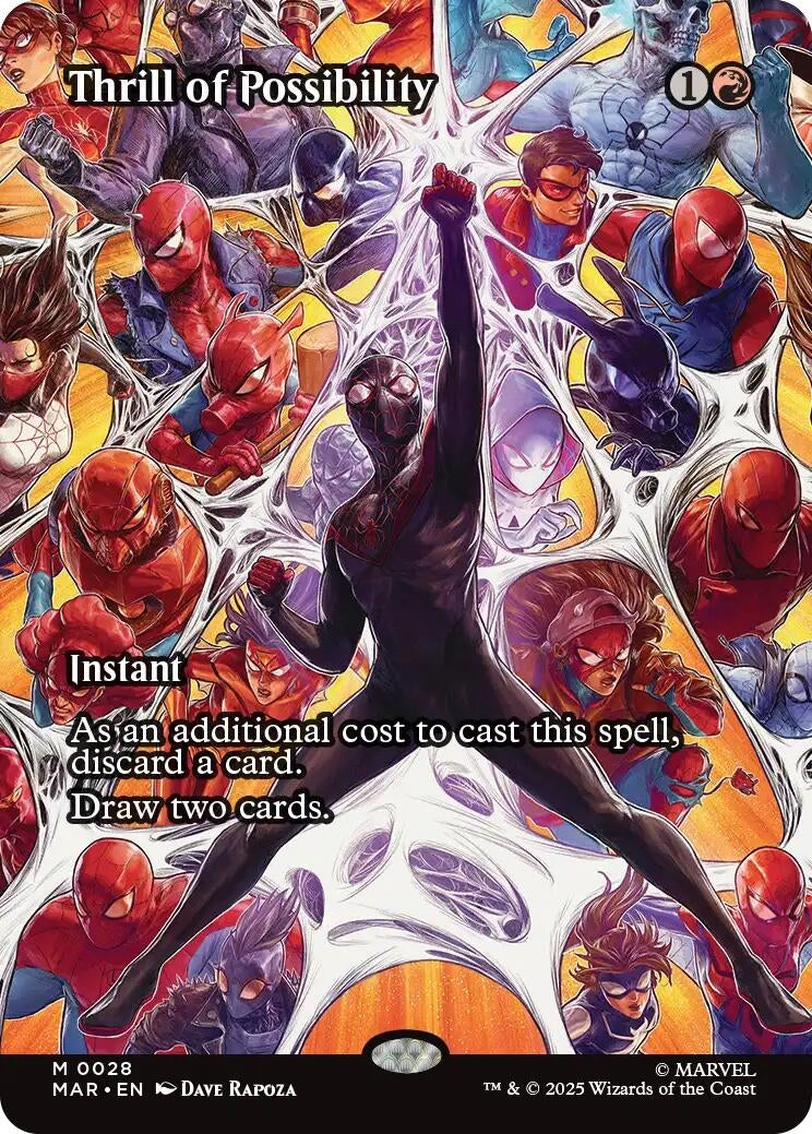 Thrill of Possibility (Borderless) (28) [Marvel Universe Eternal-Legal]