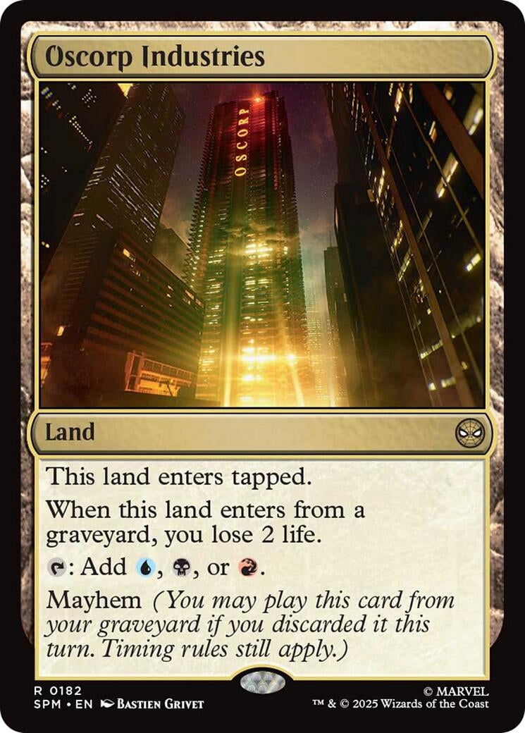 Oscorp Industries (182) [Marvel's Spider-Man]