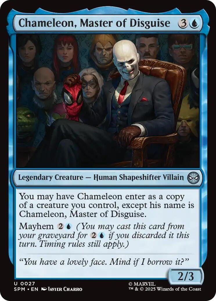 Chameleon, Master of Disguise (27) [Marvel's Spider-Man]
