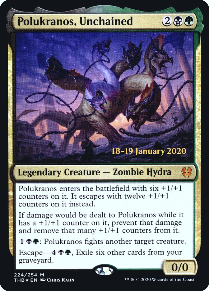 Polukranos, Unchained (224) [Prerelease Cards]