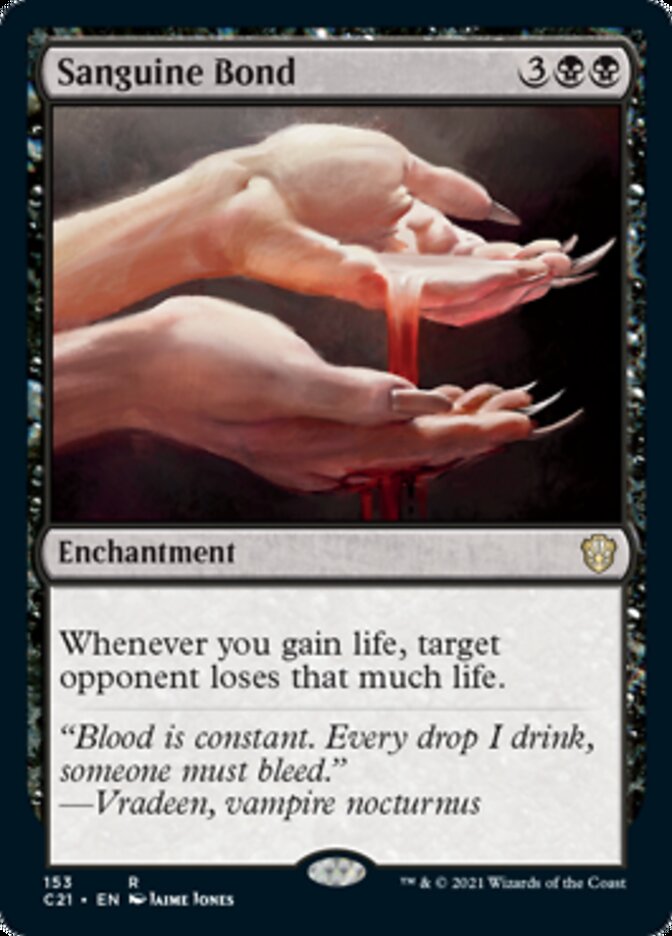 Sanguine Bond (153) [Commander 2021]