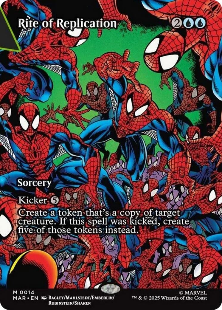 Rite of Replication (Borderless) (14) [Marvel Universe Eternal-Legal]