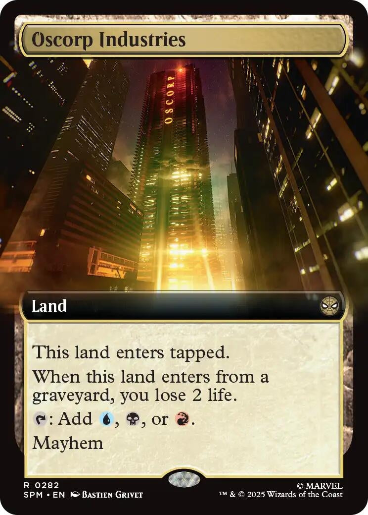 Oscorp Industries (Extended Art) (282) [Marvel's Spider-Man]