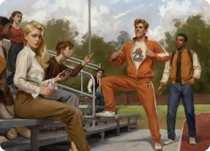 Image for Flash Thompson, Spider-Fan Art Card (1) [Marvel's Spider-Man] - Magic: The Gathering