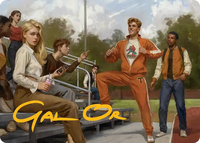 Image for Flash Thompson, Spider-Fan Art Card (Gold-Stamped Signature) (1) [Marvel's Spider-Man] - Magic: The Gathering