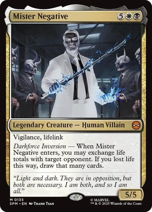 Mister Negative (135) [Marvel's Spider-Man]
