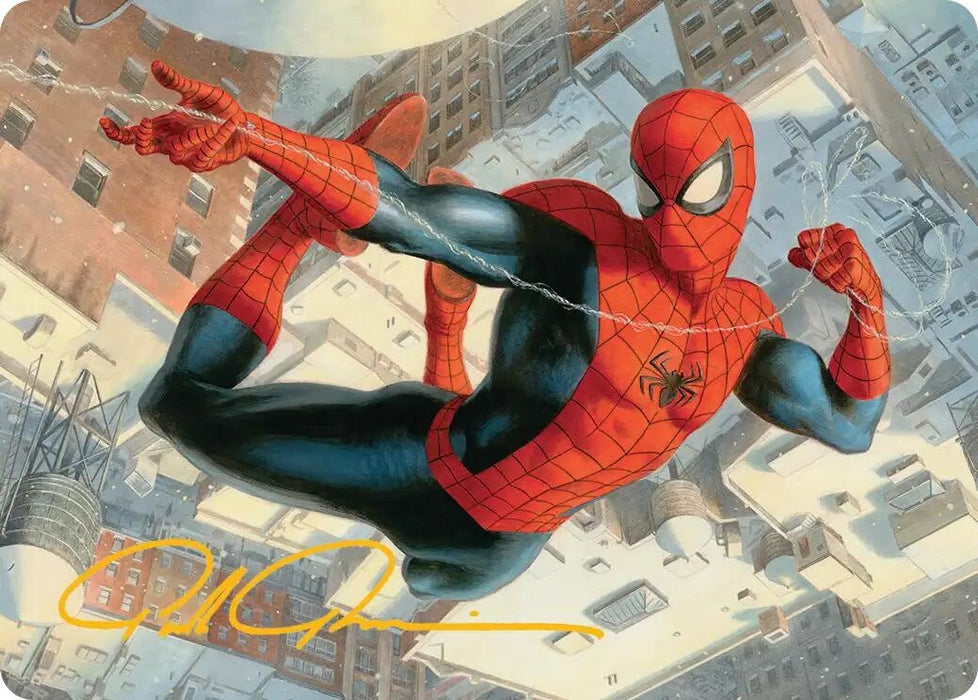 Image for Spider-Man, Peter Parker Art Card (Gold-Stamped Signature) (53) [Marvel's Spider-Man] - Magic: The Gathering