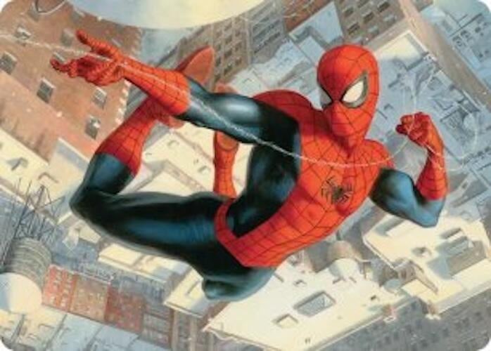 Image for Spider-Man, Peter Parker Art Card (53) [Marvel's Spider-Man] - Magic: The Gathering