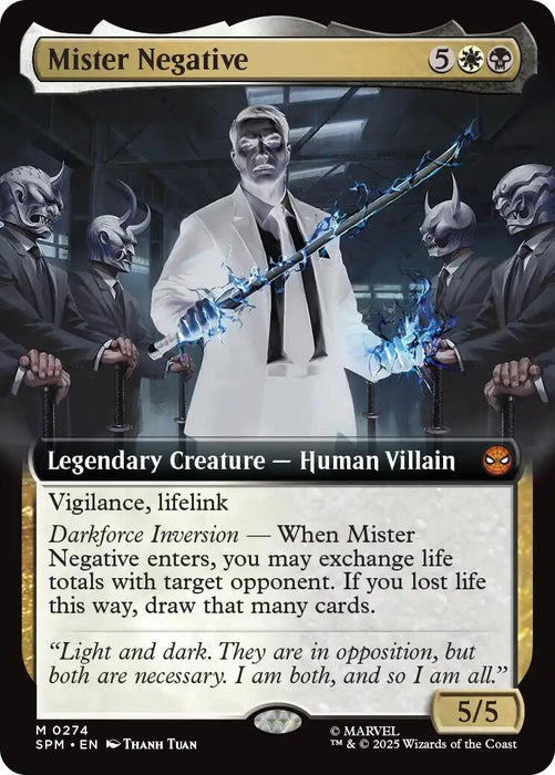 Mister Negative (Extended Art) (274) [Marvel's Spider-Man]