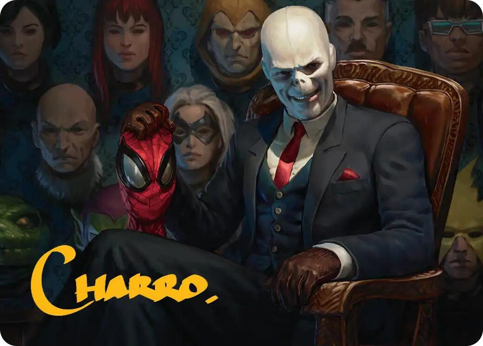 Image for Chameleon, Master of Disguise Art Card (Gold-Stamped Signature) (5) [Marvel's Spider-Man] - Magic: The Gathering