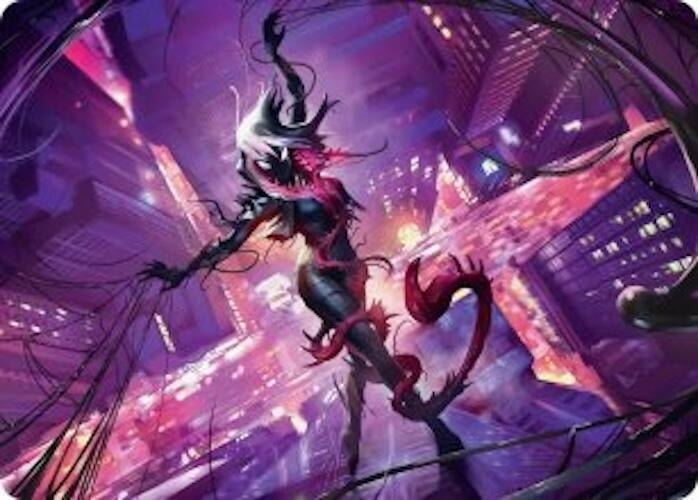 Image for Gwenom, Remorseless Art Card (8) [Marvel's Spider-Man] - Magic: The Gathering