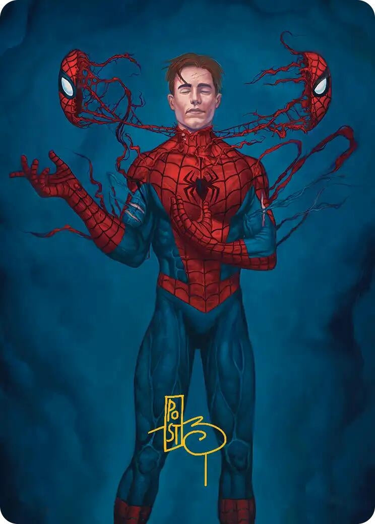 Image for Secret Identity Art Card (Gold-Stamped Signature) (6) [Marvel's Spider-Man] - Magic: The Gathering
